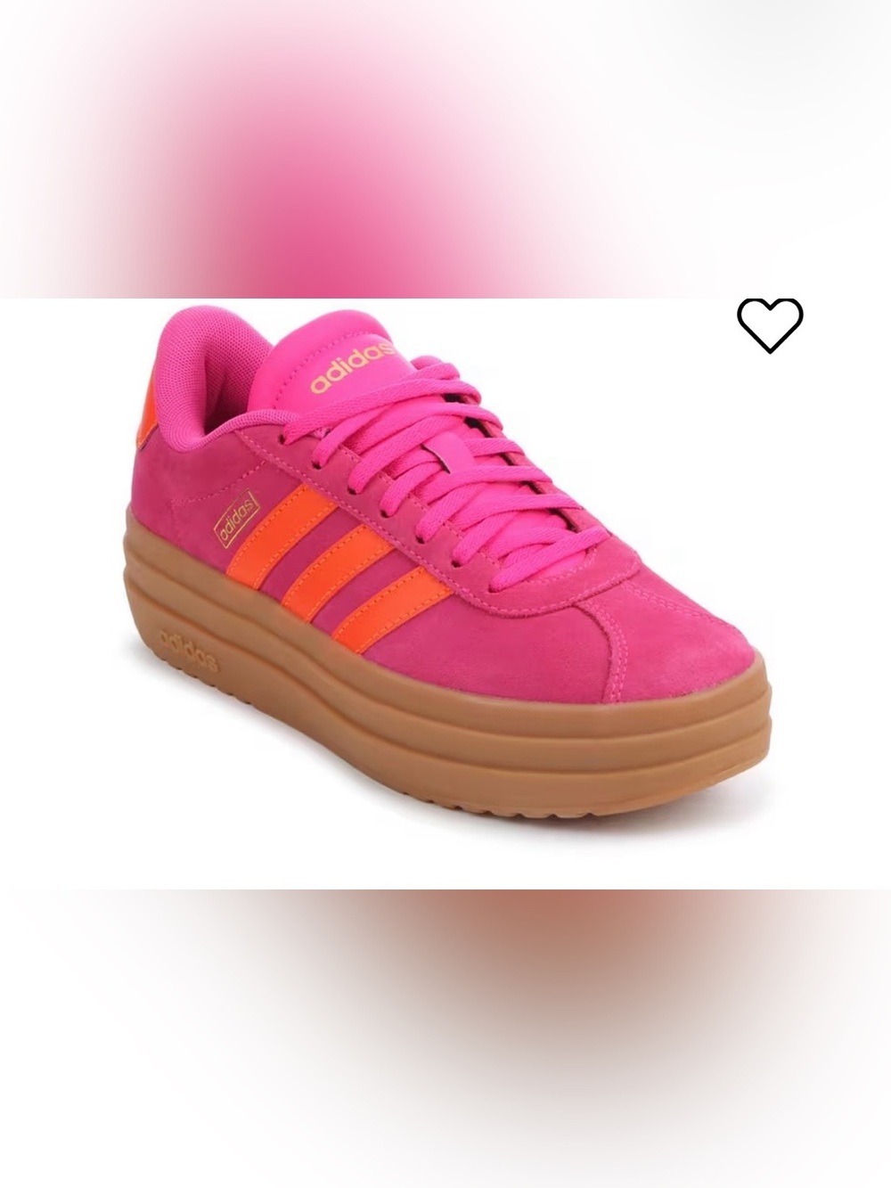 WOMEN'S ADIDAS VL COURT 3.0 BOLD PLATFORM SNEAKERS
